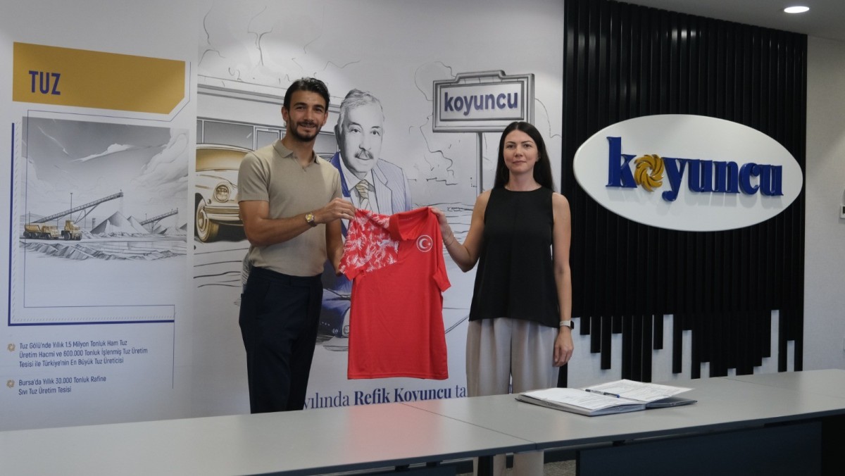 KOYUNCU GRUP, Milli Sporcu Abdullah Ilgaz ile Sponsorluk Anlaşmasını Yeniledi