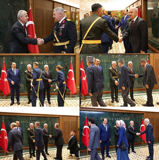 Vali İbrahim Akın, 30 Ağustos Zafer Bayramı Tebriklerini Kabul Etti
