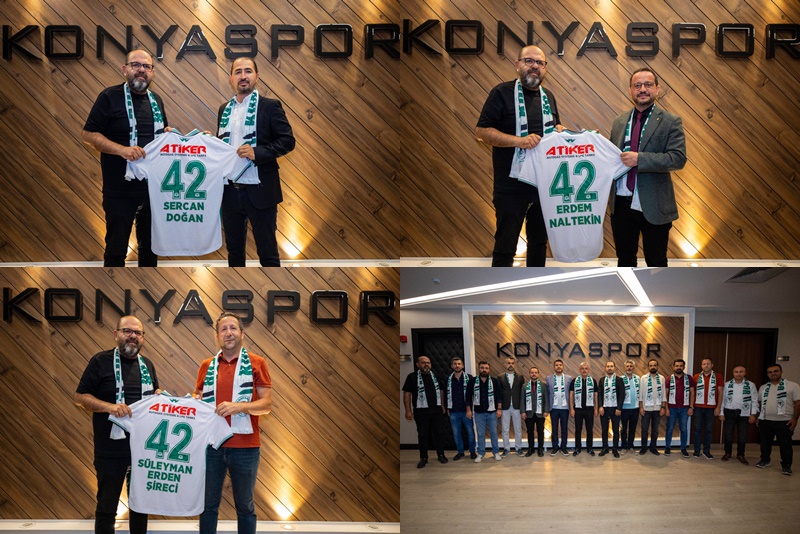 Meslek Odalarından Konyaspor’a Anlamlı Ziyaret