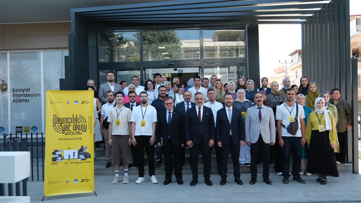 Konya'da “Kültür Yayıncılığı” temasıyla düzenlenen 5. Yayıncılık Yaz Okulu tamamlandı