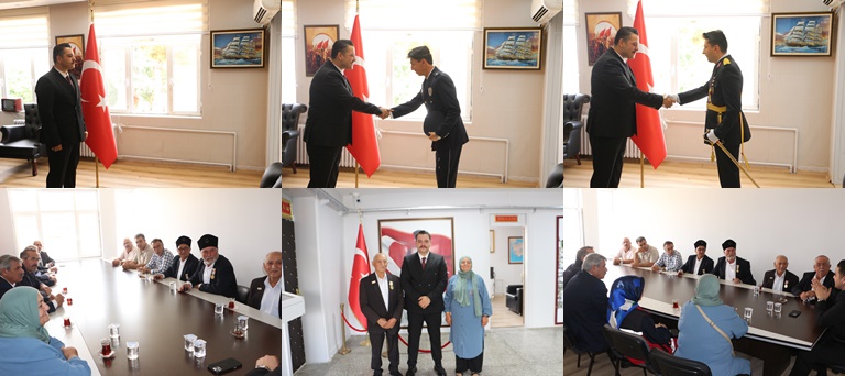 Yunak Kaymakamı Taşavlı ,30 Ağustos Zafer Bayramı Tebriklerini Kabul Etti