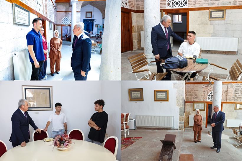 Vali İbrahim Akın'dan Ali Gav Mahmudiye KOMEK’e Ziyaret