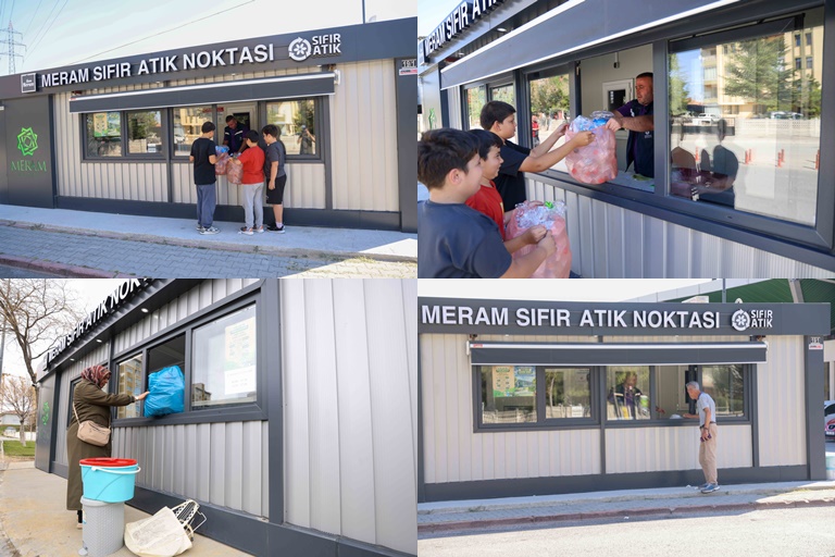 Başkan Kavuş; “Meram’da Atıklar Değere Dönüşüyor”