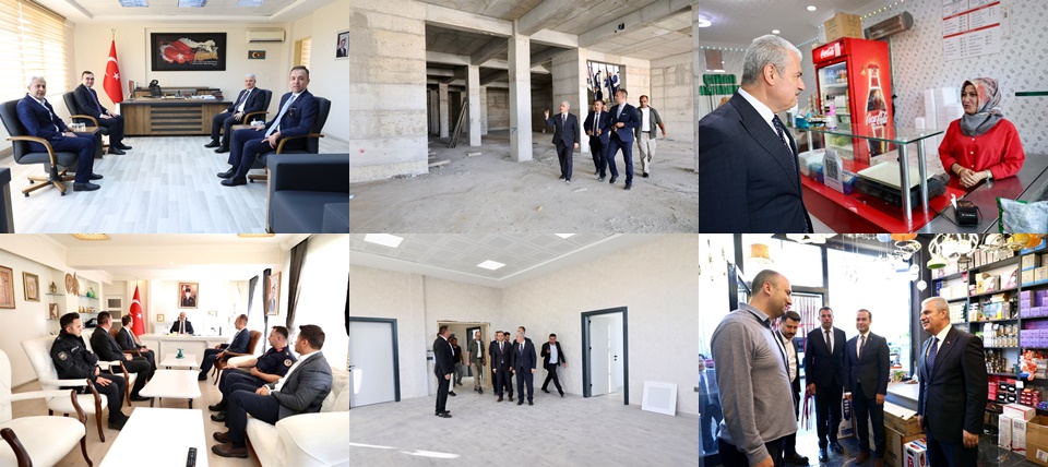 Vali Akın’dan Kadınhanı ve Doğanhisar'da Yatırım İncelemesi