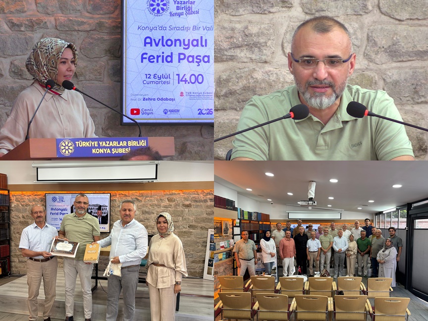TYB Konya’da Avlonyalı Ferid Paşa  Konuşuldu