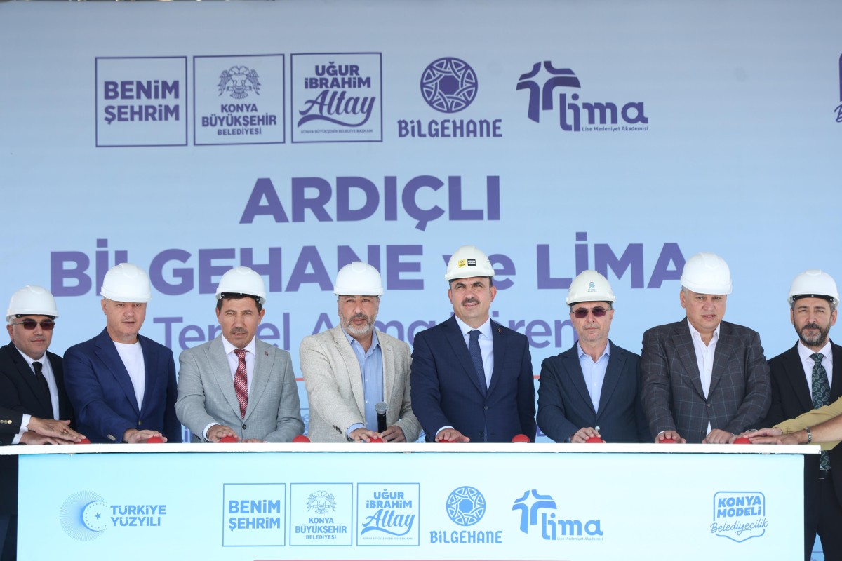 Konya Büyükşehir’in Ardıçlı'ya Kazandıracağı Gençlik Kampüsü’nün Temeli Atıldı