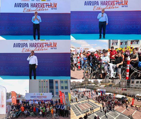 Selçuklu’da Avrupa Hareketlilik Haftası’na Özel Bisiklet Etkinliği