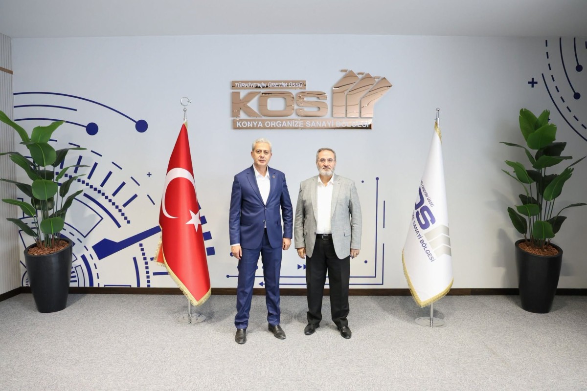 Başkan Karaca  Konya OSB Başkanı  Türkyılmaz’ı Ziyaret Etti