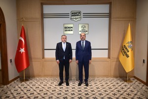  Bakan Bak  Başkan Altay’ı Ziyaret Etti