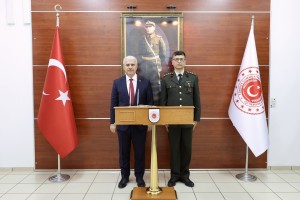 Vali Akın'dan Asker Alma Bölge Başkanlığına Ziyaret