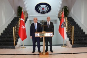  Vali İbrahim Akın’dan, Ankara Emniyet Müdürü Maksut Yüksek’e 