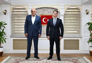 PANKOBİRLİK Başkanı Erkoyuncu’dan Emniyet Müdürü Koç’a Ziyaret