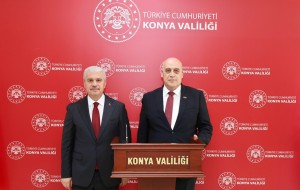Filistin Büyükelçisi Ebu Ceyş’ten Vali Akın’a Ziyaret
