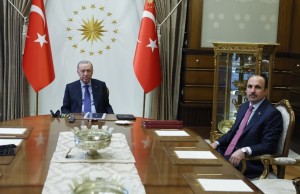 Cumhurbaşkanı Erdoğan Başkan Altay’ı  Külliyede Kabul Etti  